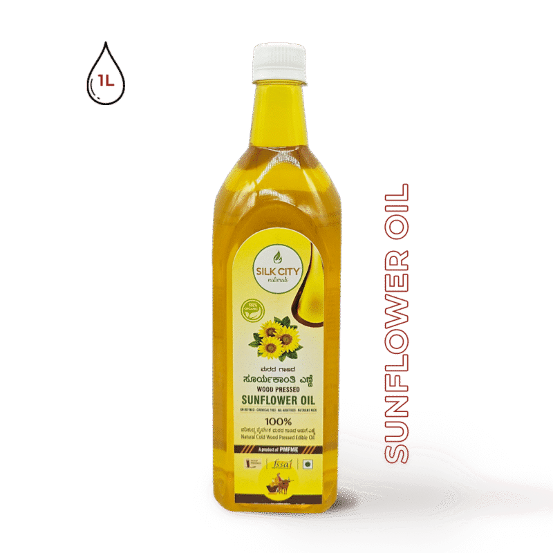 Wood Pressed Sunflower Oil