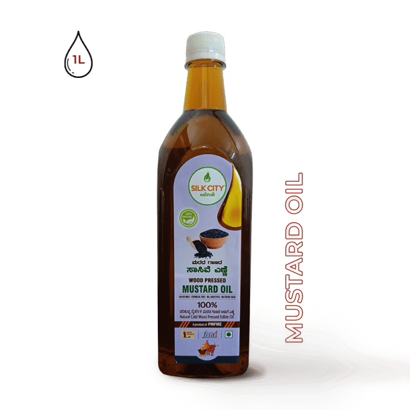 Wood Pressed Mustard Oil