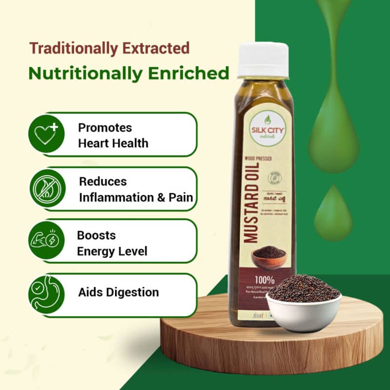 Wood Pressed Mustard Oil - Image 2