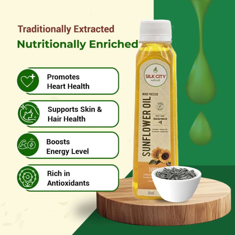 Wood Pressed Sunflower Oil - Image 2